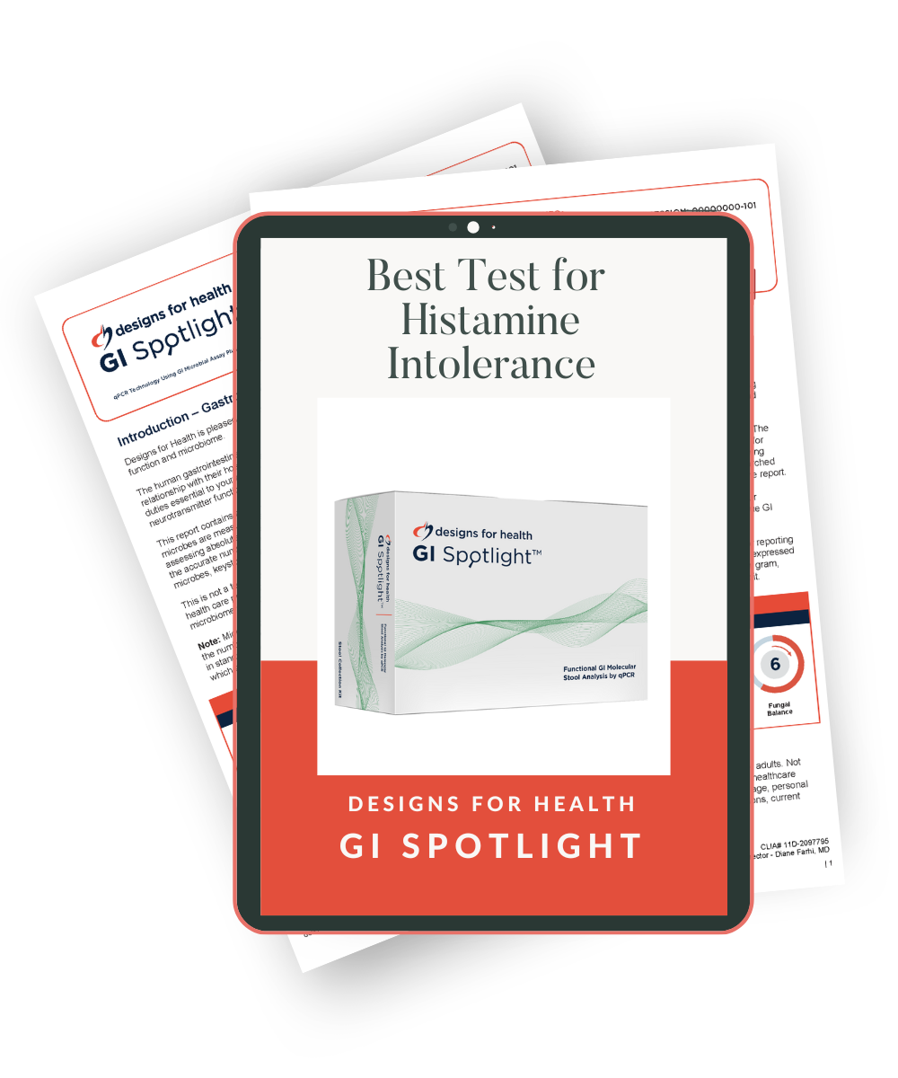 Best Test for Histamine Intolerance Mock Up (3) GI Spotlight Best Test Histamine Intolerance