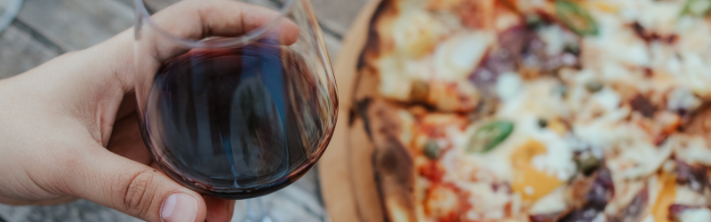 High Histamine Meal Pizza Red Wine
