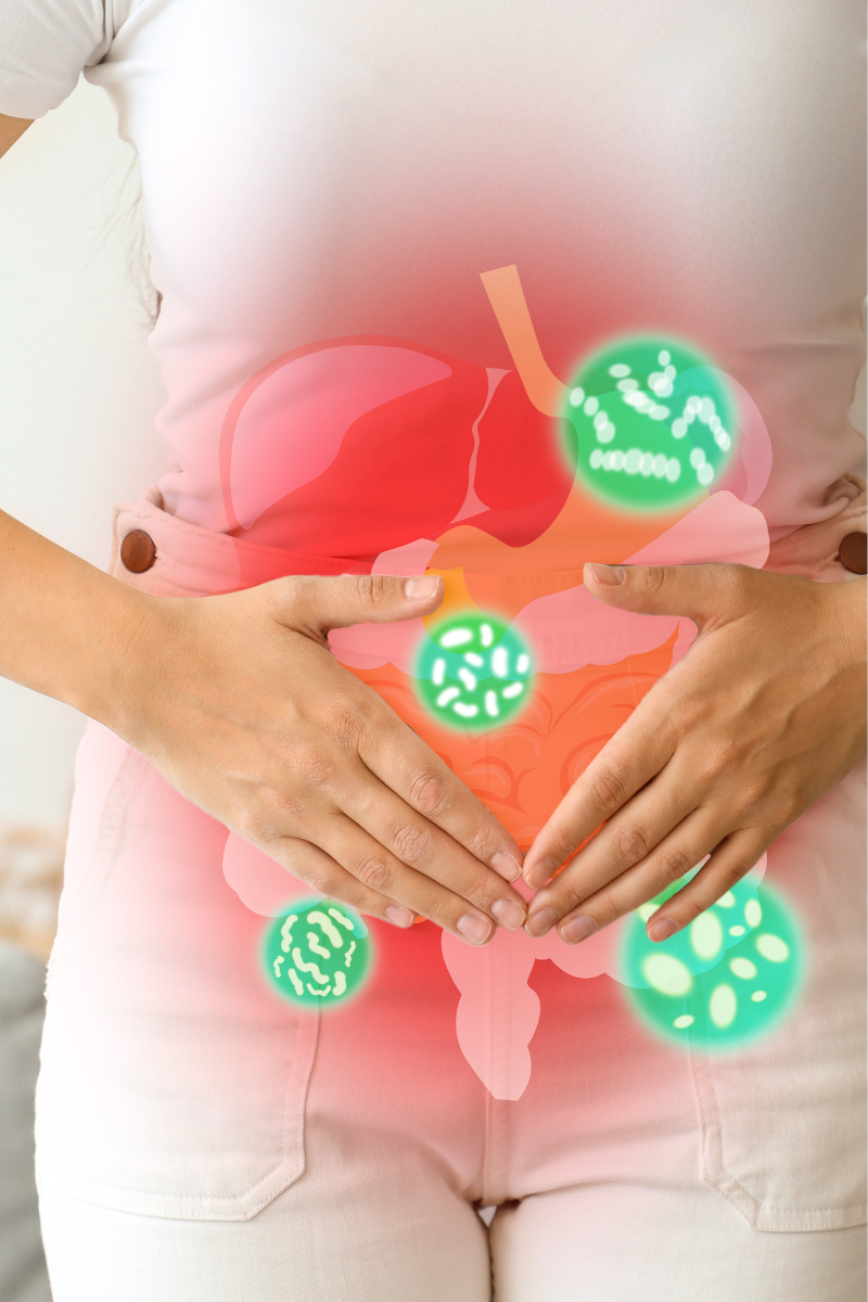 Gut Health Woman Food Intolerances 