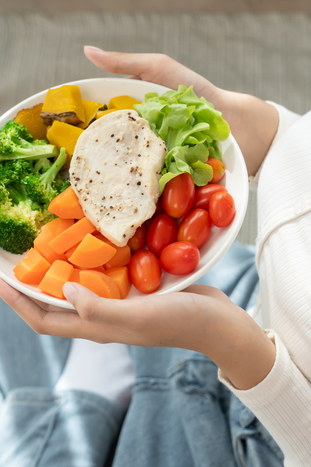 Healthy Meal Food Reactions